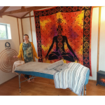 MASSAGE IN THE HEALING HUT