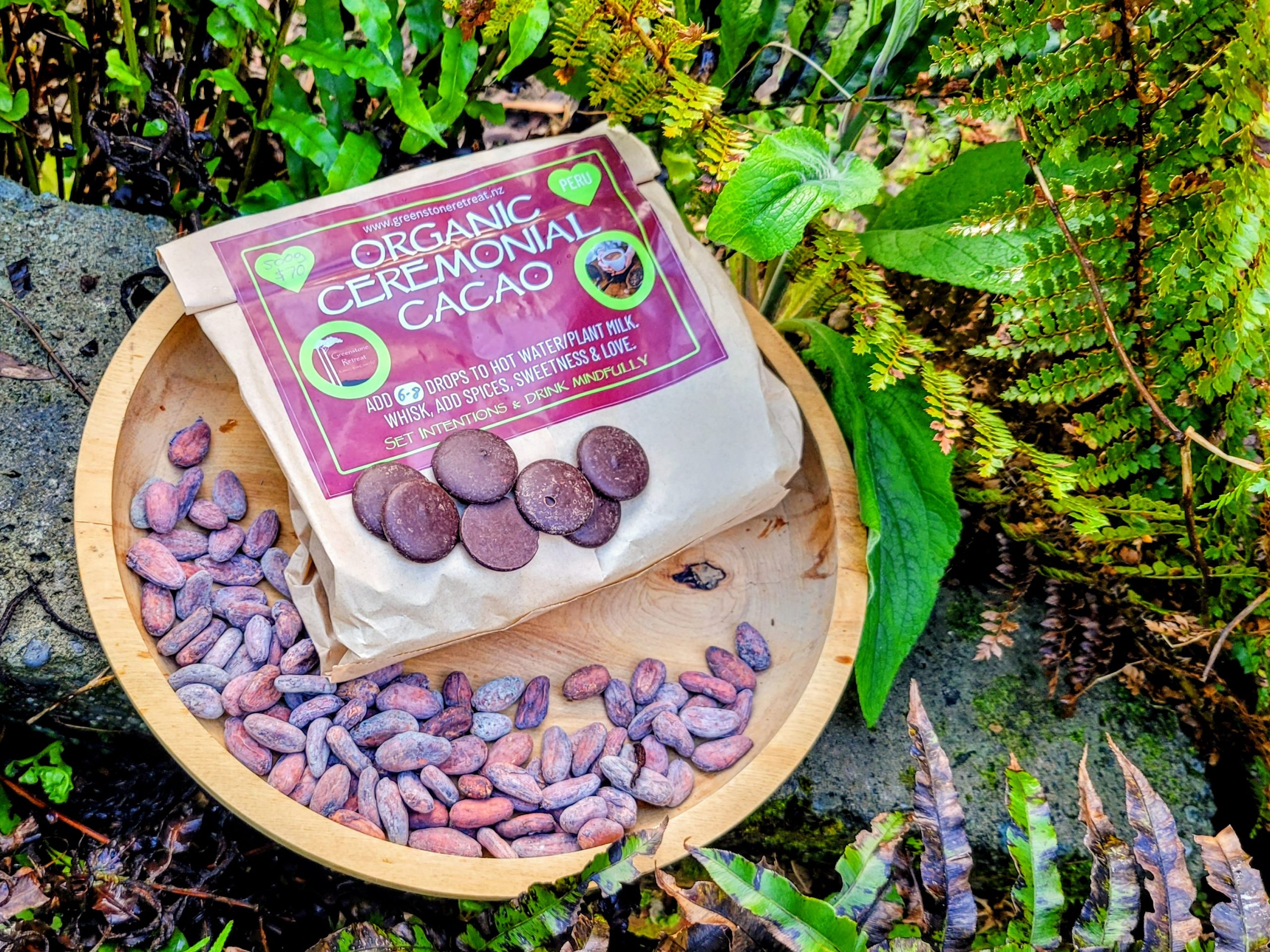Cacao drops