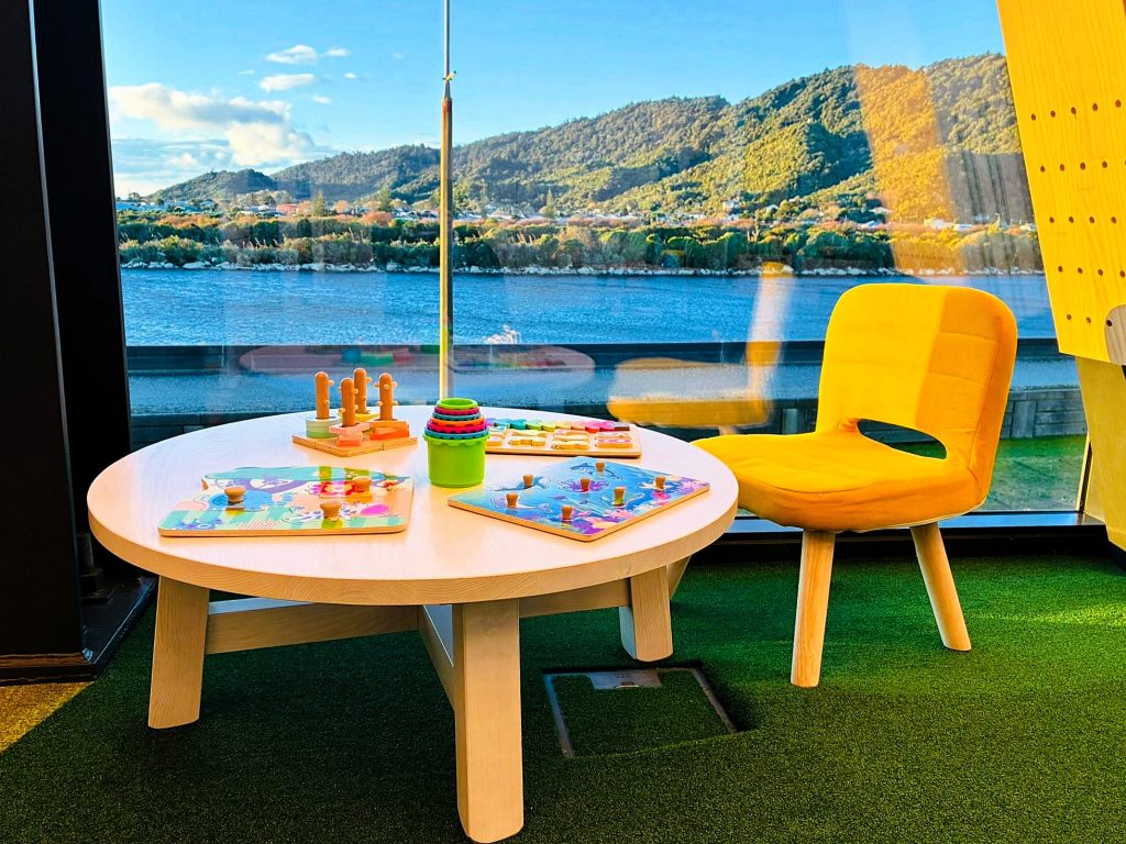 Childrens area in Greymouth library
