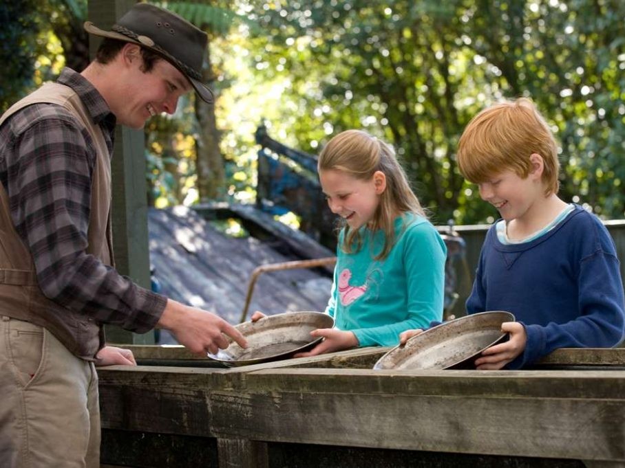 Pan for gold at Shantytown